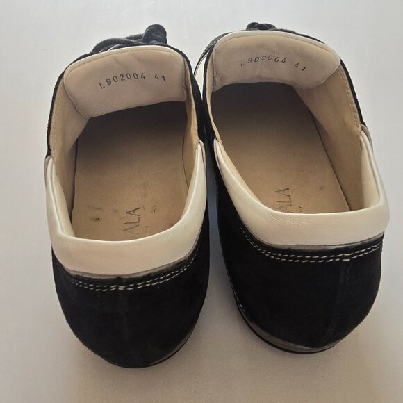 La Cabala Exquisite Elegant Timeless Modern Lace up Sneakers Sz 41 Made in Italy - Picture 7 of 12